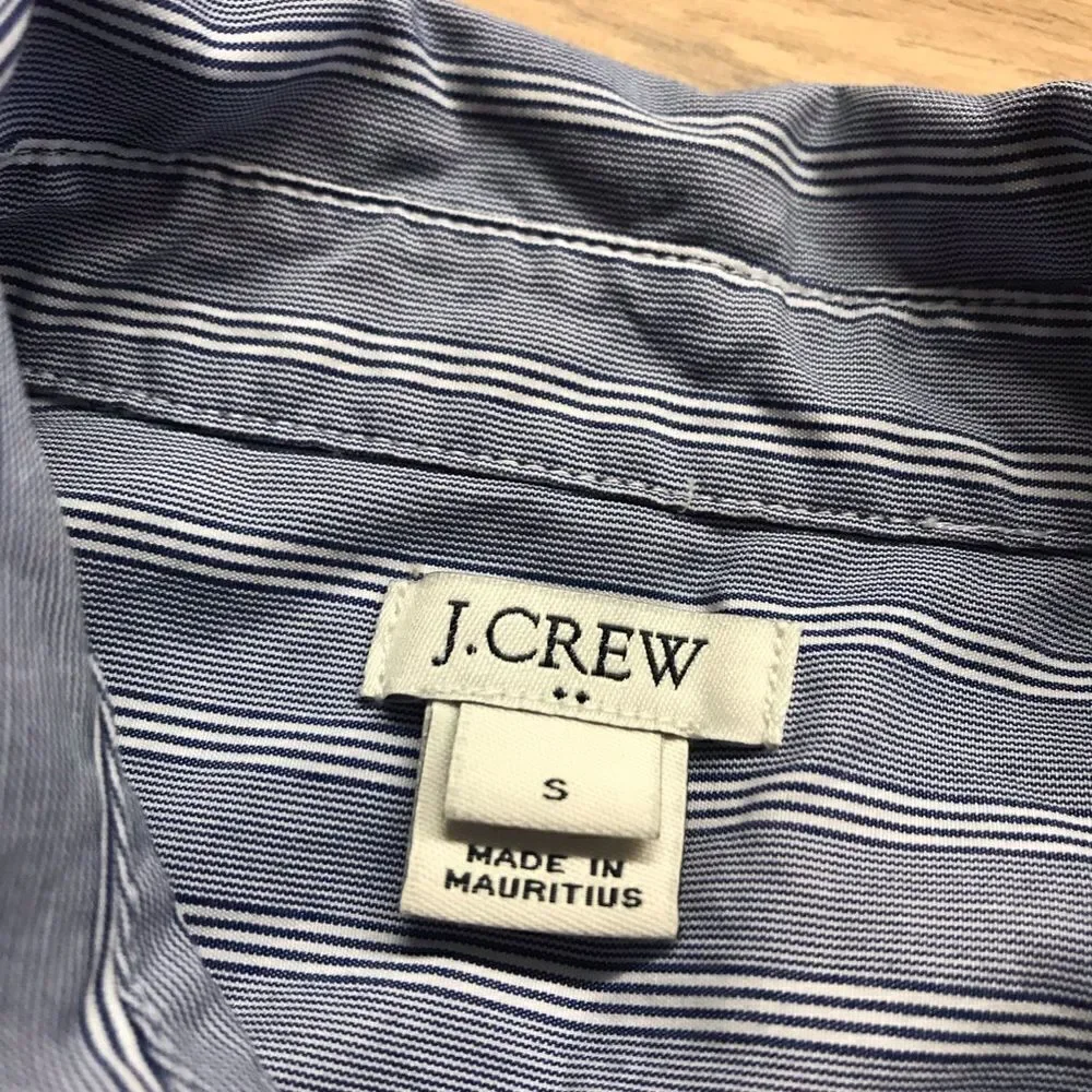 J Crew button up blouse like new condition size small